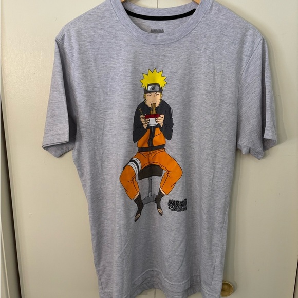 Gray Naruto Graphic T-Shirt - Picture 1 of 4